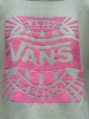 vintage van's sweatshirt ~ M