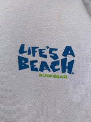 vintage life's a beach sweatshirt ~ XL ?