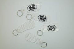 vintage van's 66 oval keychain