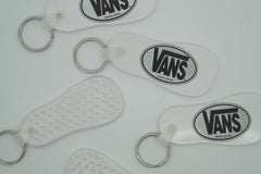 vintage van's 66 oval keychain