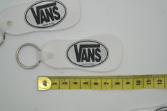 vintage van's 66 oval keychain