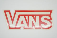 vintage vans italian license sticker