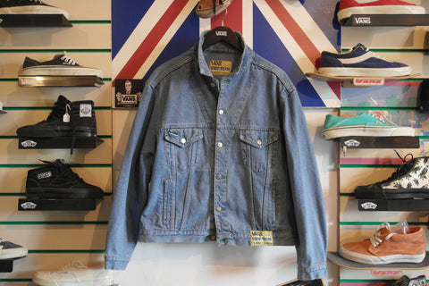 vintage vans classic denim jacket ~ L