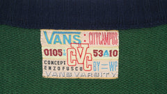 vintage vans varsity city campus sweater ~ L