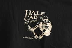 vintage vans 20 years half cab t-shirt ~ L