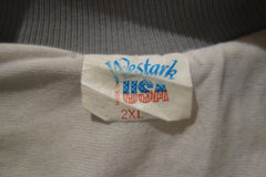 vintage van's silver era jacket ~ XXL