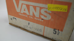 vintage vans style #137 ~ US3, US5.5