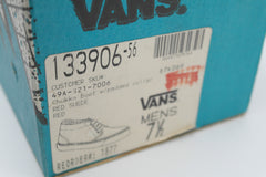 vintage van's style #49 ~ US7.5