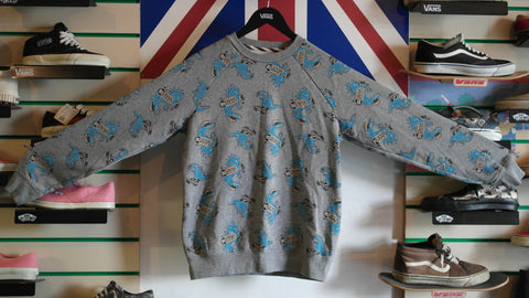 vans x american apparel vanosaur sweatshirt ~ S